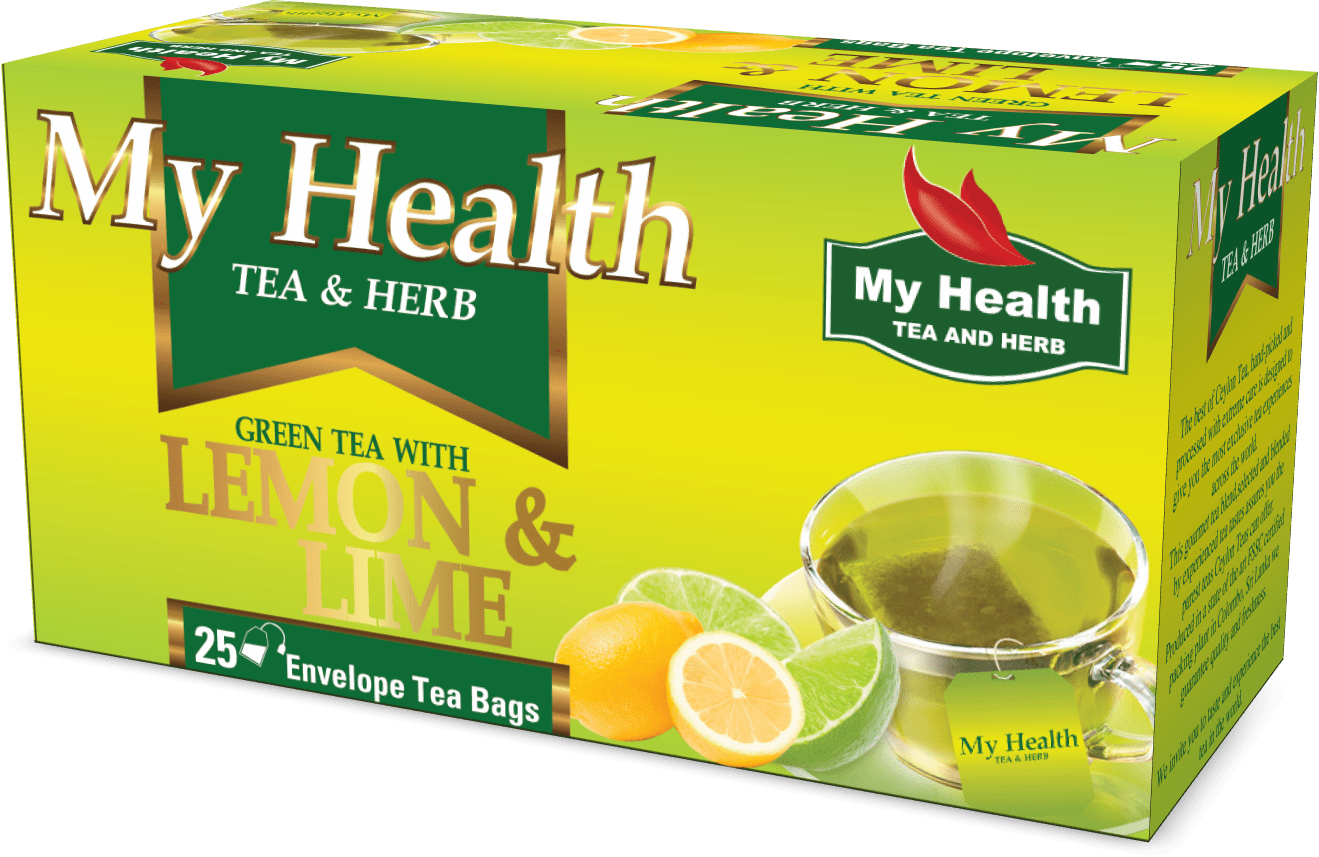 Myhealth Lemon & Lime Tea - Mate Cocido (1319x857), Png Download