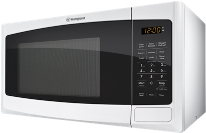 23l White Countertop Microwave Oven - Microwave Oven (624x520), Png Download