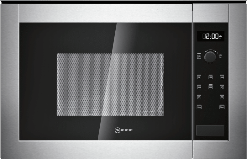 Neff H11we60n0g Microwave Oven - Neff Built In Microwave (900x506), Png Download