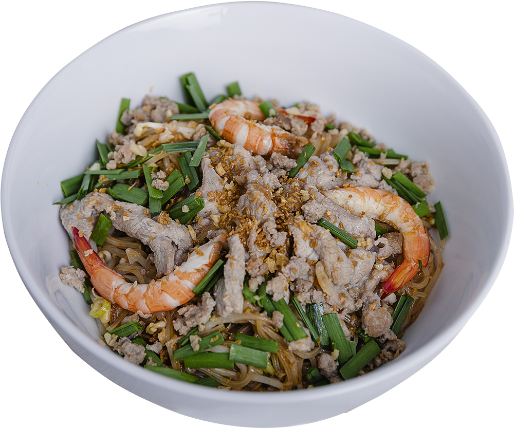 Soft Bone Pork With Rice - Namul (1024x1024), Png Download