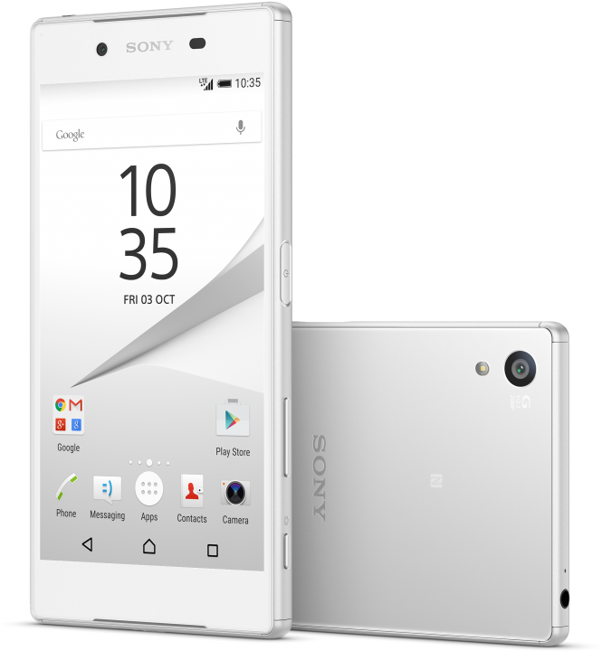 Sony Xperia Z5 Premium Now Available In Uk - Sony Z5 Premium White (940x940), Png Download