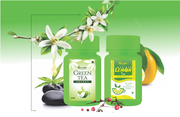 Green Tea & Lemon Tea - Jasmine (600x711), Png Download