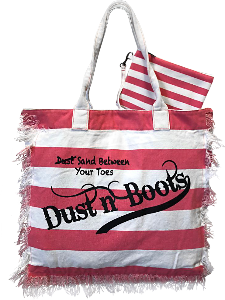 New Pink Frayed Beach Bag - Tote Bag (740x985), Png Download