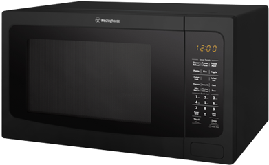 40l Benchtop Black Microwave - Microwave Oven (624x520), Png Download