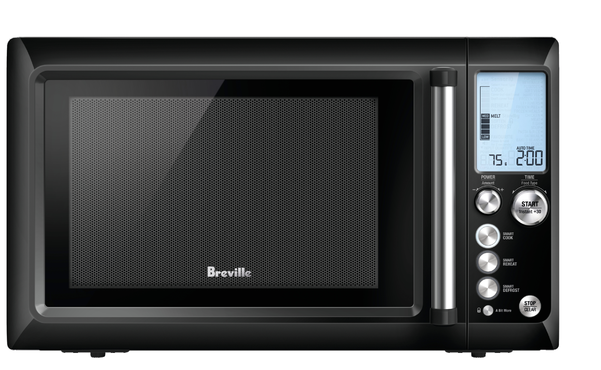 Breville 34l The Quick Touch Microwave Oven 1100w Bmo735bks - Breville Bmo625 Quick Touch Compact Microwave (600x600), Png Download