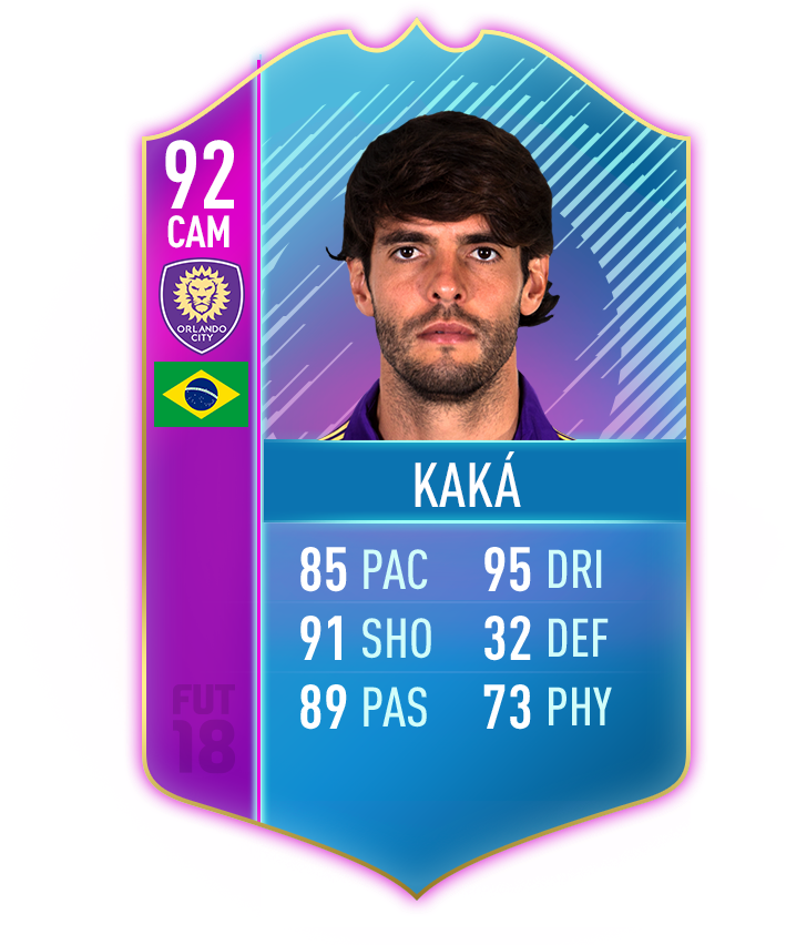 Ea Sports Fifaverified Account - Kaka 92 Fifa 18 (835x879), Png Download