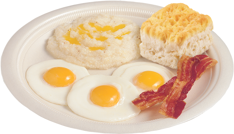 Country Breakfast Plate - Fried Egg (1024x630), Png Download