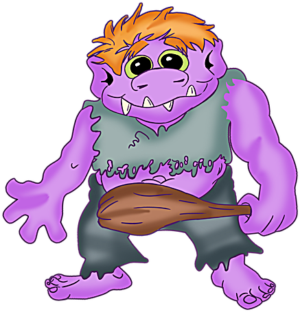 Meet Bullock The Ogre - Illustration (630x630), Png Download
