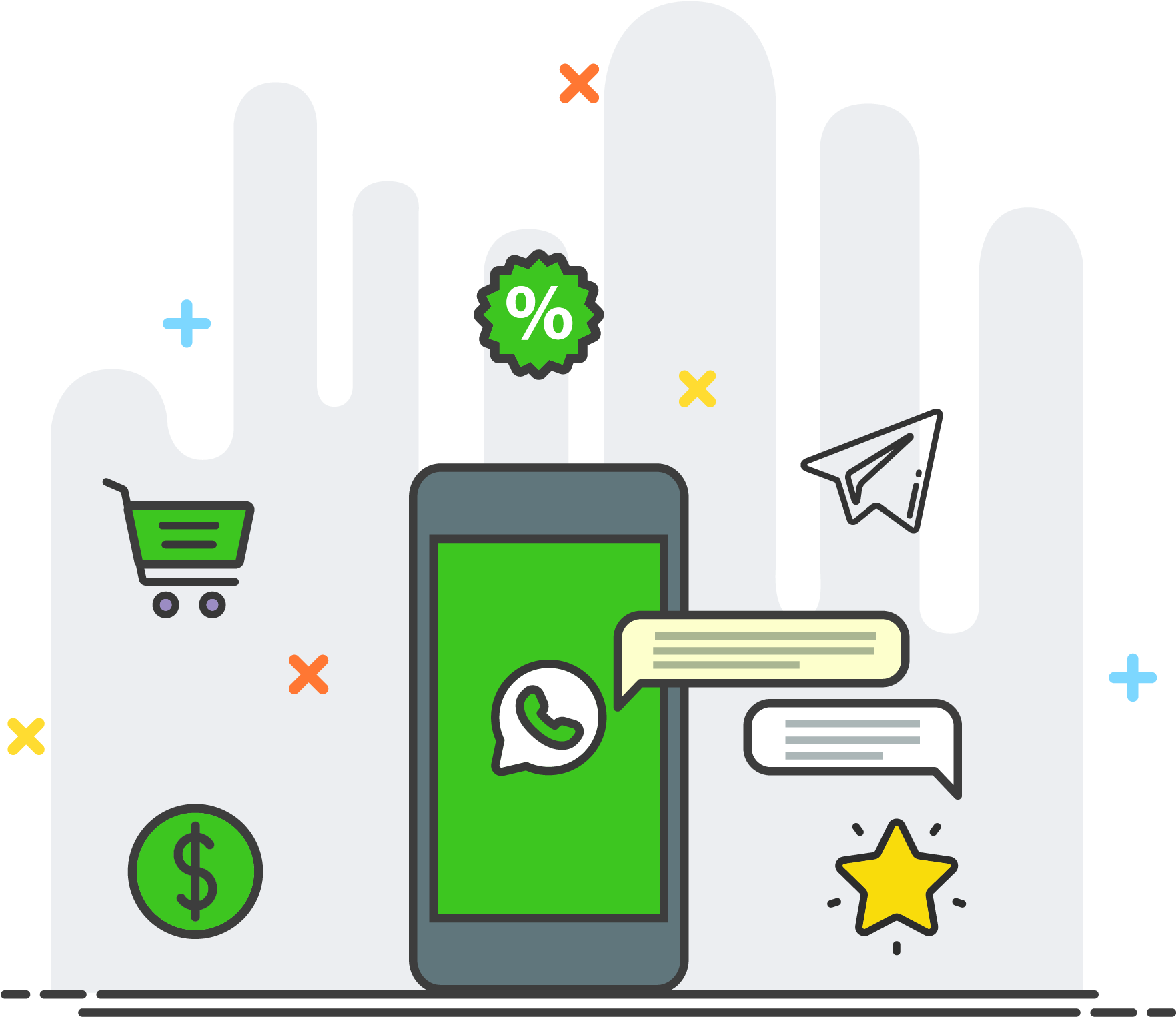 Whatsapp Advertising (2362x2362), Png Download