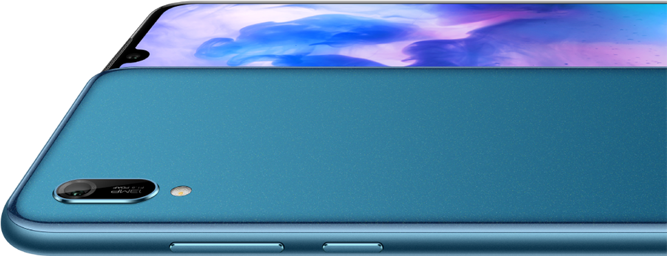 Huawei Y6 2019 Sapphire Blue - Huawei Y6 2019 Price Philippines (968x762), Png Download