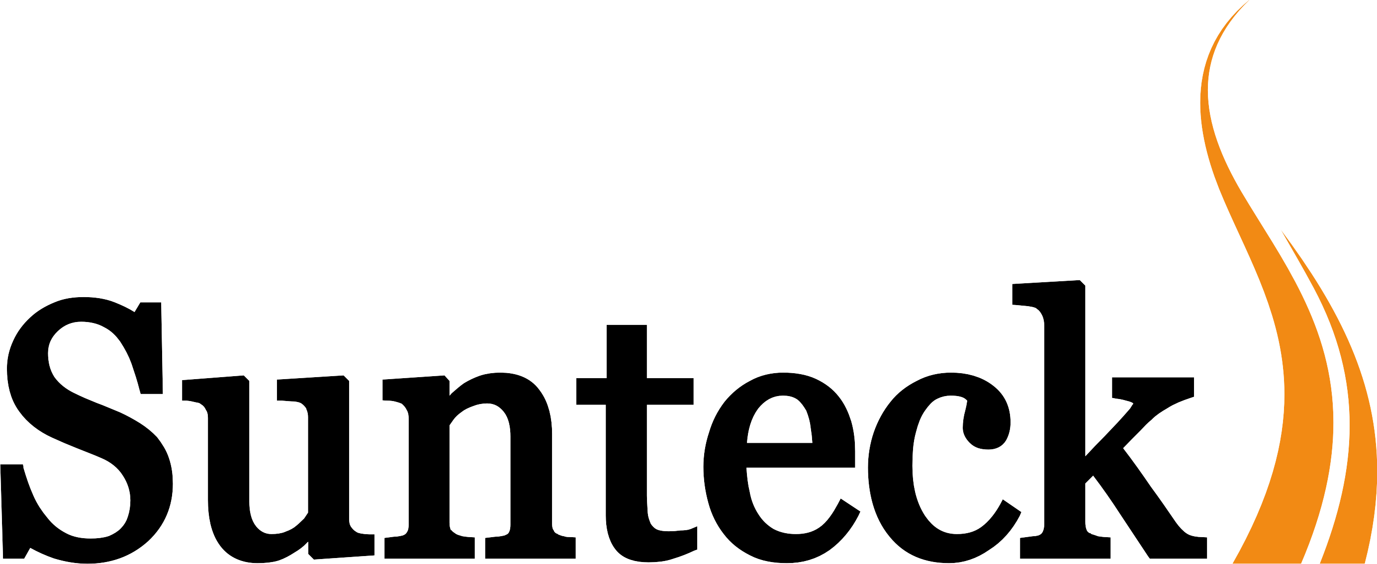 Sunteck Realty Logo Png (2769x1135), Png Download