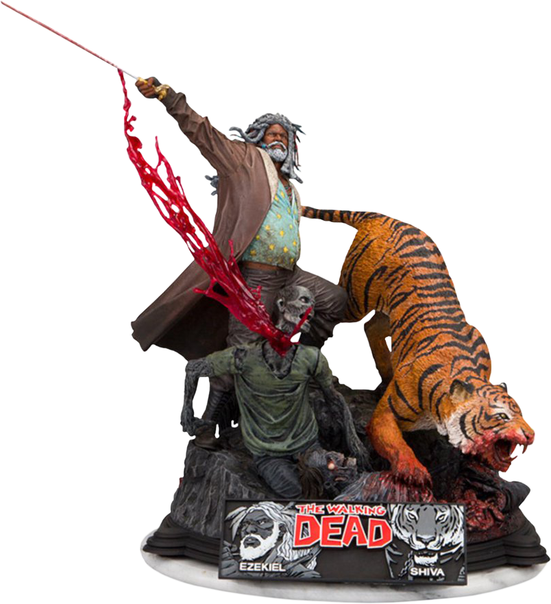 The - Walking Dead Daryl Wolves (804x881), Png Download