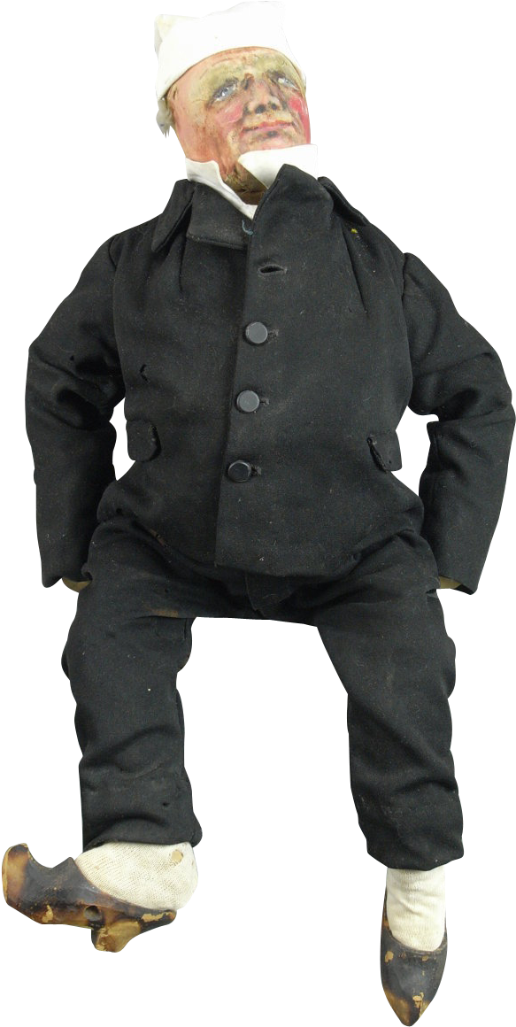 French, Early 20thc - Standing (1024x1365), Png Download