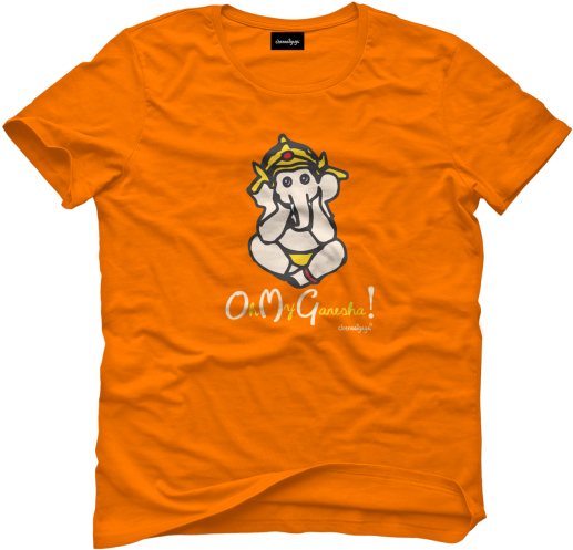 Oh My Ganesha - Chennai Theme T Shirt (600x600), Png Download