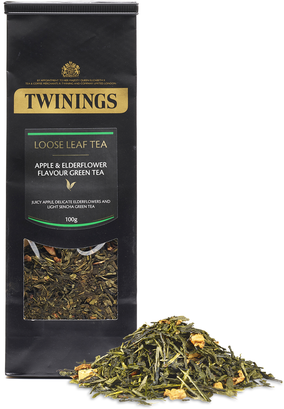 Apple & Elderflower Flavour Green Loose Tea - Most Expensive Twinings Tea (1960x1494), Png Download