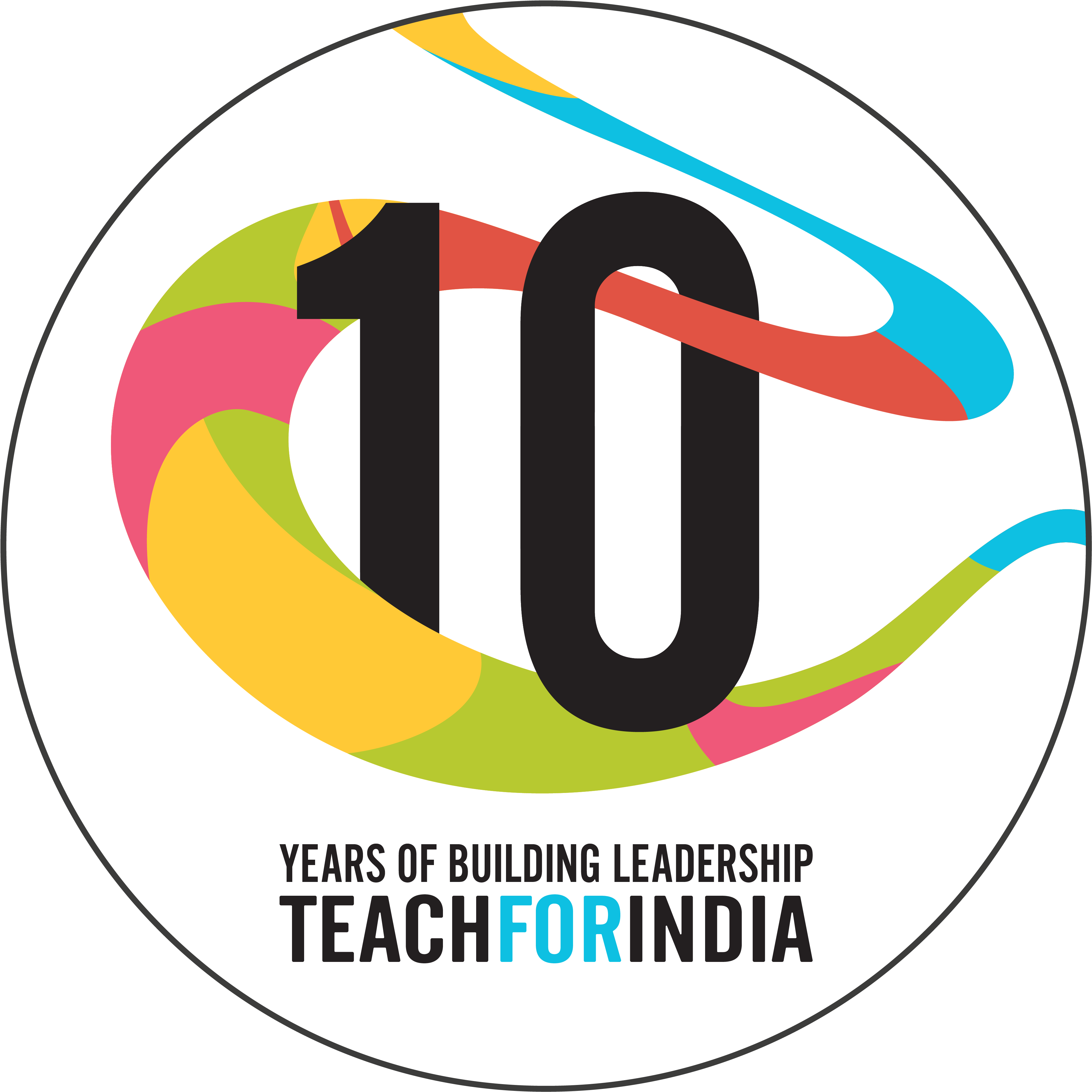 We Work With - Teach For India Logo (4167x4167), Png Download