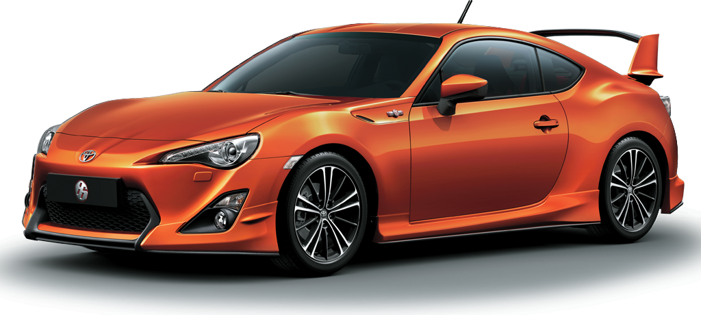 Colors May Vary From Actual Units - Toyota 86 Orange Metallic (1024x460), Png Download
