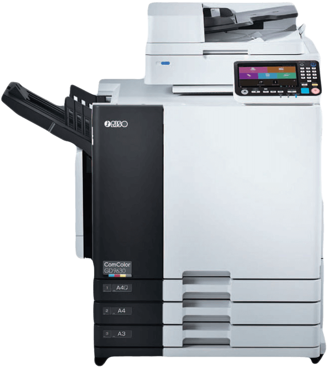 Find Out More - Riso Comcolor Gd 7330 (800x838), Png Download