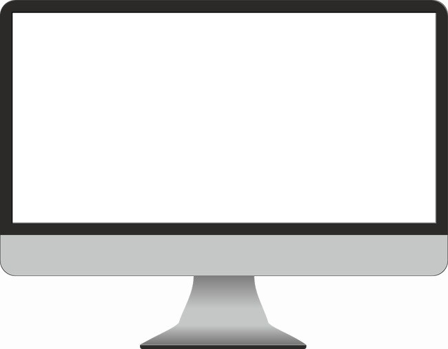 Screen Png Photos - Desktop Screen Transparent (650x507), Png Download