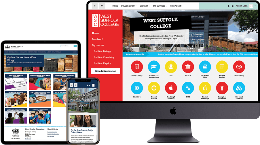 Moodle For Education - Online Advertising (1000x620), Png Download