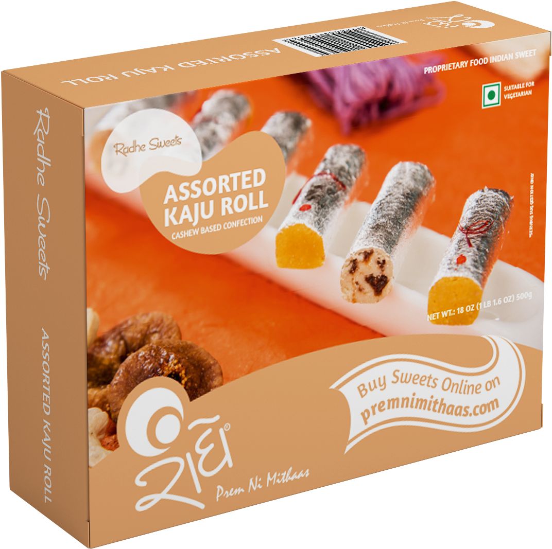 Assorted Kaju Rolls - Sweets Ke Box 5 (2200x1540), Png Download