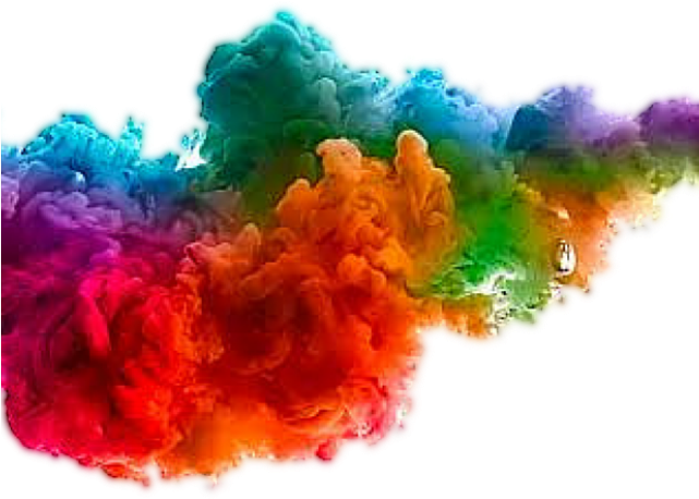 Smoke Effect Clipart Colour - Colourful Smoke Png Hd (640x480), Png Download