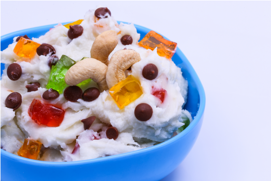 American Fruits - Ice Cream (550x650), Png Download