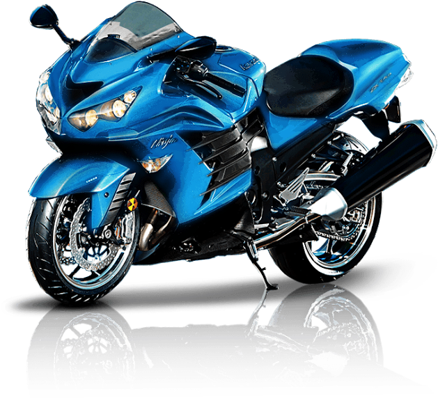 Bike Png - Kawasaki Zx14r 2012 (640x616), Png Download