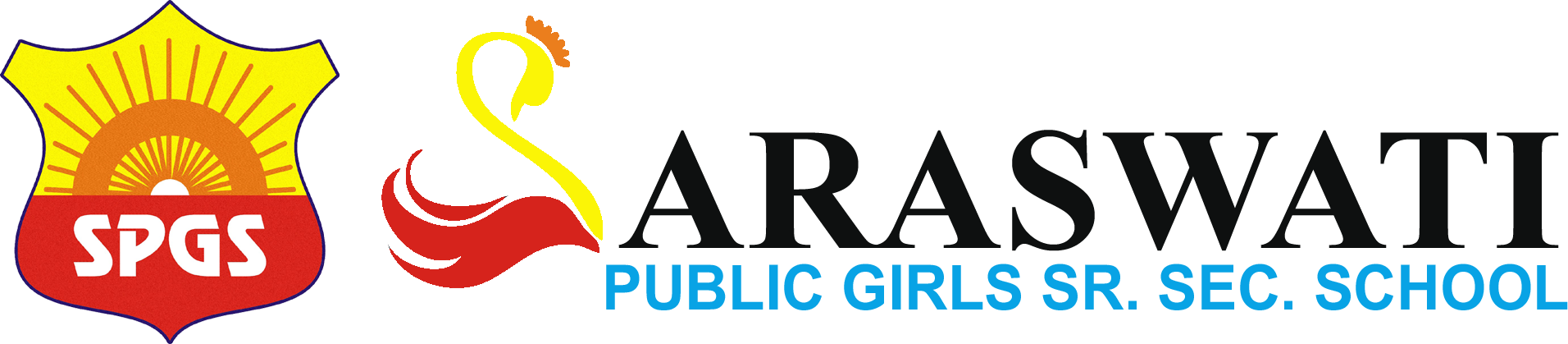 Saraswati Girls School, Jawahar Nagar (1912x419), Png Download