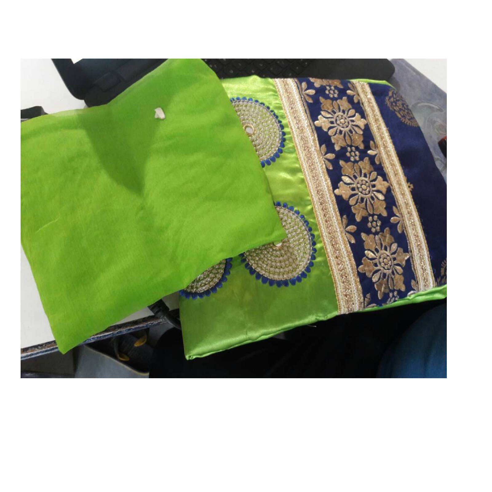 Bollywood Patiala Punjabi Salwar Suit Indian Designer - Leather (1600x1600), Png Download