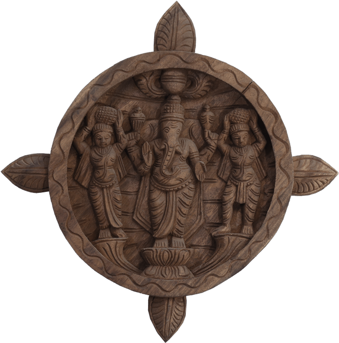 Buy God Ganesha With Ridhi Sidhi Online - Turtle (1368x912), Png Download