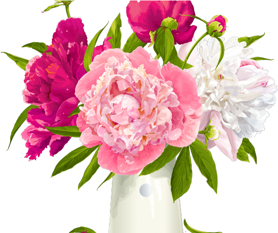 Gorgeus Clipart Pink Flower Bouquet - Happy Parsi New Year (640x480), Png Download