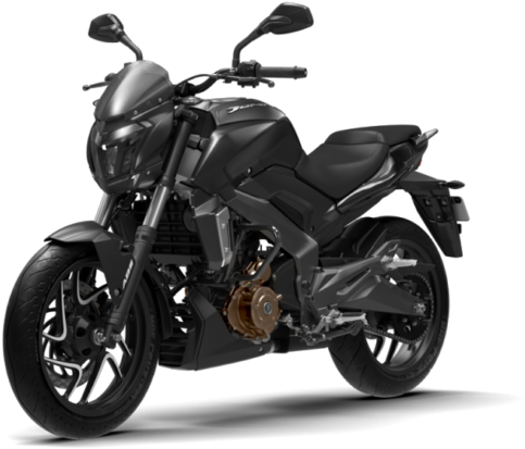 Bajaj Dominar 400 Matte Black Images Front Angle - Bajaj Dominar 400 Matte Black (720x480), Png Download