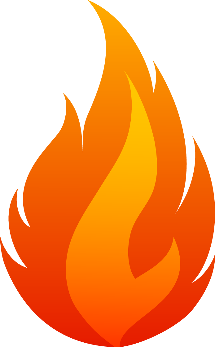 Flame, Fire - Flame Clipart (694x1120), Png Download