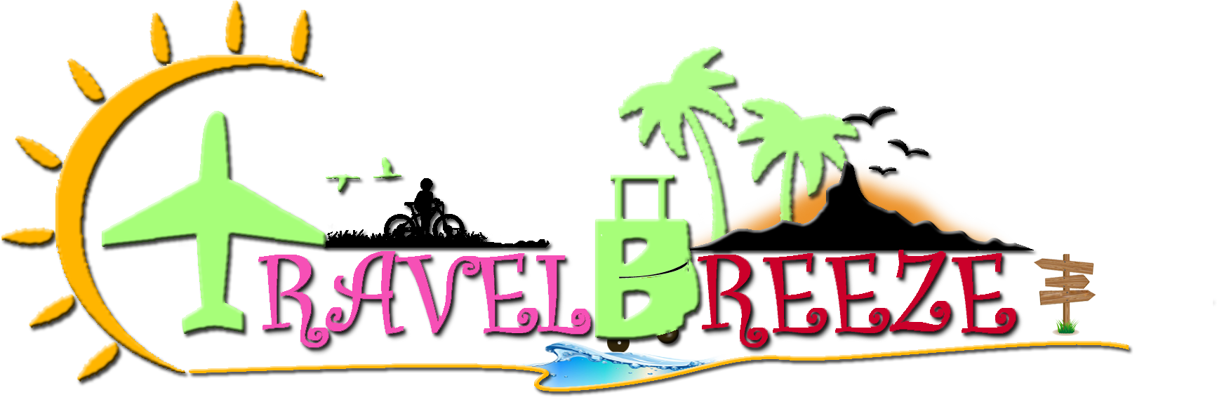 Travelbreeze (1734x566), Png Download