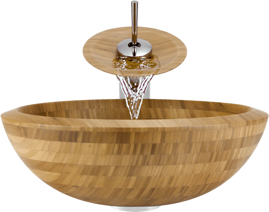 890 - Bamboo Bathroom Sinks (1000x800), Png Download