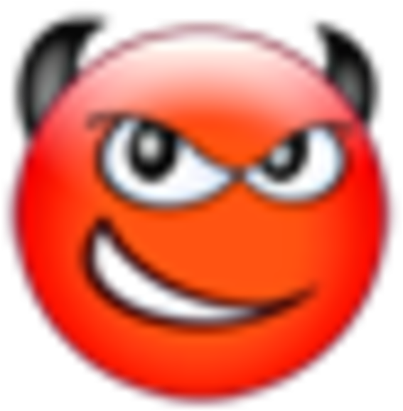 Ball 6 Image - Devil Icon (600x600), Png Download