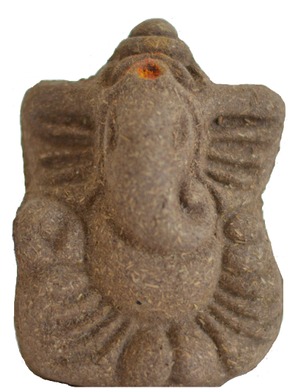 Gomaya Seedball Ganesha - Organic Eco Friendly Ganpati (500x750), Png Download