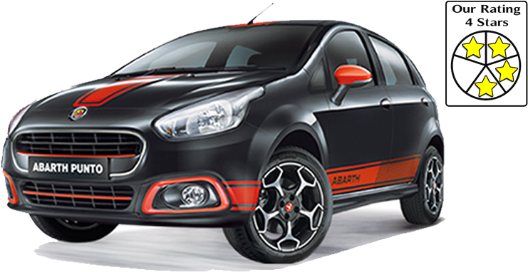 Abarthpunto-home - Punto Car Price In India (800x406), Png Download