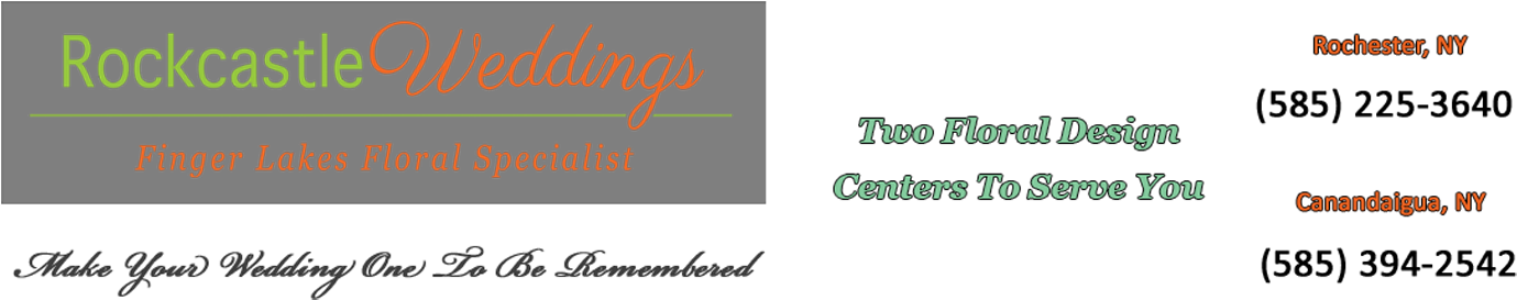 Rockcastle Wedding Flowers Rockcastle Wedding Flowers - Calligraphy (1400x303), Png Download