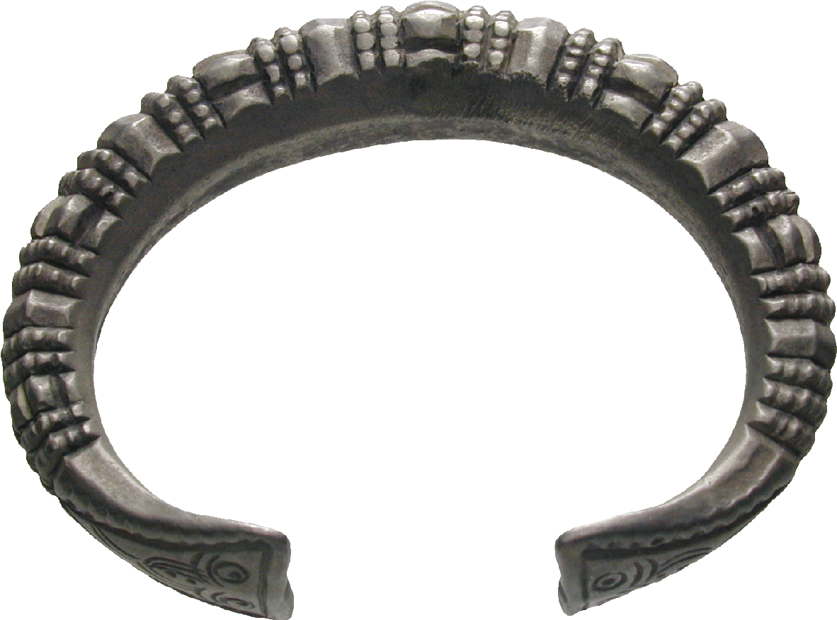 Thailand/burma/laos, Silver Bangle - Gear (1181x1181), Png Download