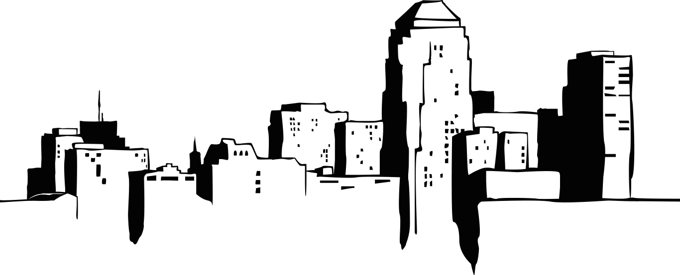 Submit - Shreveport Skyline Clipart (1366x553), Png Download