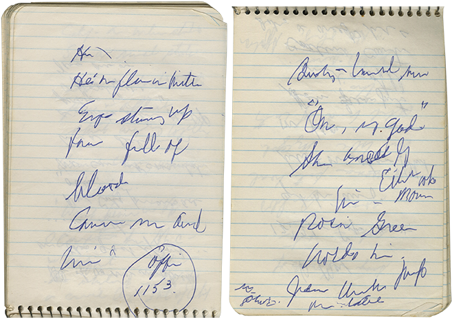 Jules Witcover Papers Jules Witcover Papers - Handwriting (700x475), Png Download