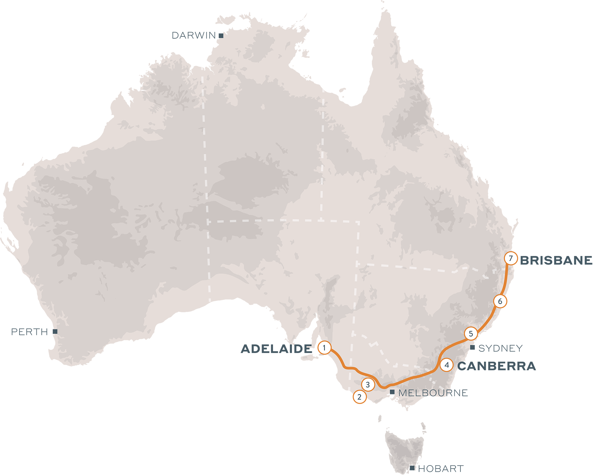 Adelaide To Brisbane - Arnhem Land Australia Map (1920x1538), Png Download