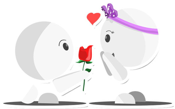 Full Sticker Pack - Cartoon (600x600), Png Download