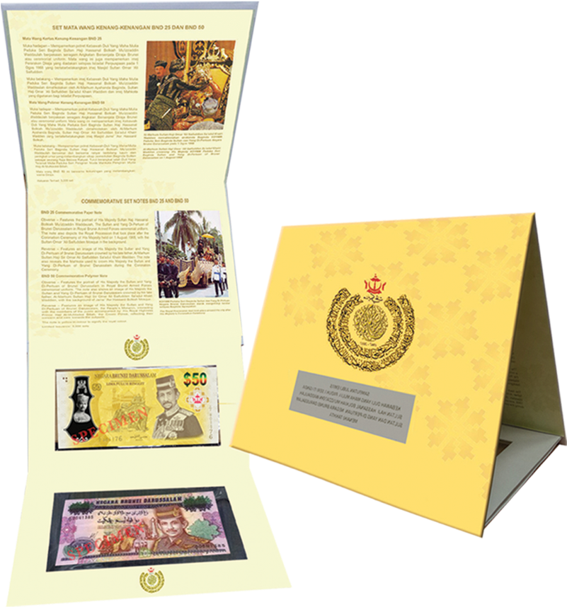 The Singapore Mint - Singapore 25 Years Cia Commemorative Notes (900x1200), Png Download