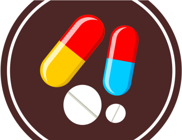 Drugs Clipart Oral Medication - Circle (640x480), Png Download