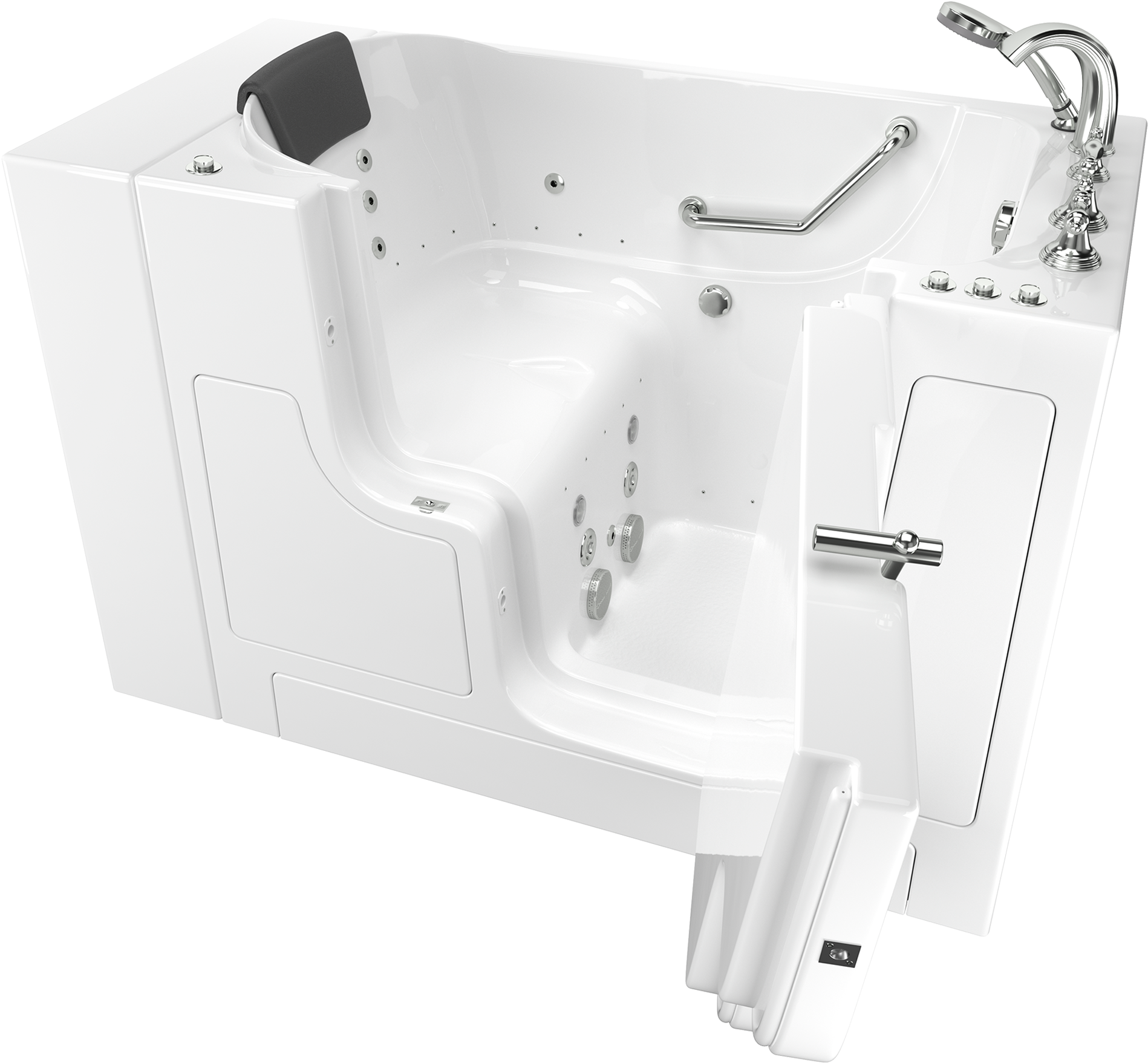 Gelcoat Premium Series 30 X 52 Inch Walk-in Bathtub - Bathtub (2000x2000), Png Download
