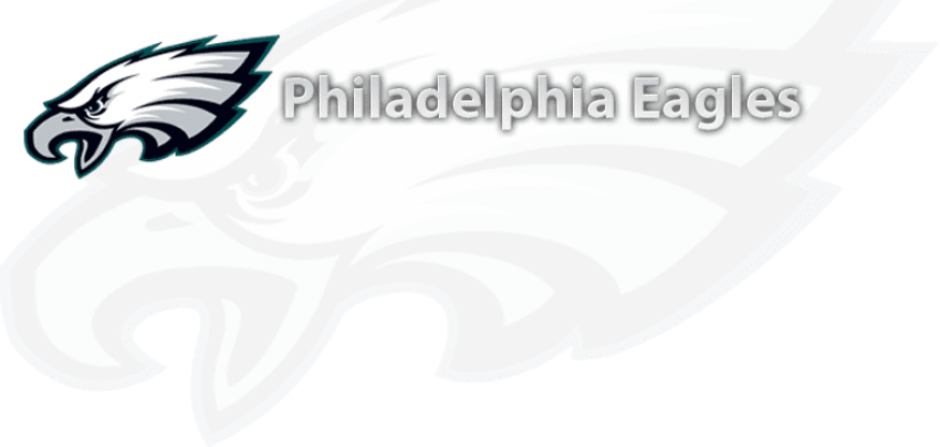 Free Png Download Philadelphia Eagles Set Of 2 Die - Philadelphia Eagles (850x405), Png Download