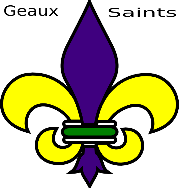 Small - Fleur De Lis Clip Art Png (570x598), Png Download